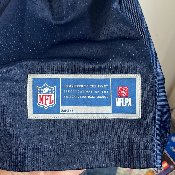 NFL Pro Line Men's Mac Jones Navy New England Patriots Sz Large - Picture 6 of 8